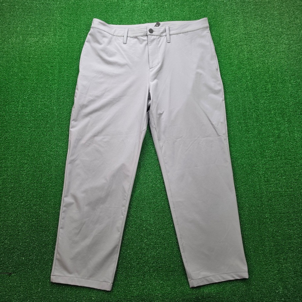 Z by Zella Performance Stretch Commuter Golf Pants Mens 36x28 Cool Gray